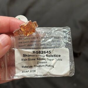 Bomb Party OG 2025 Shimmering Solstice Smoky Topaz Ring